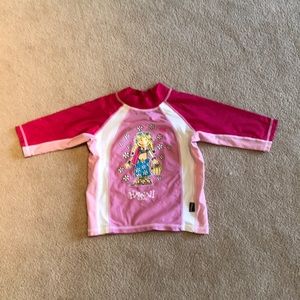 Rash guard for toddler